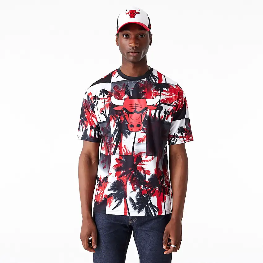 NBA PALM TREE MESH TEE CHIBUL FDRWHI