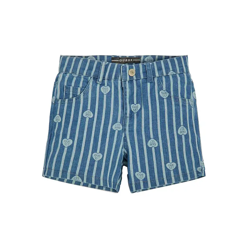 STRETCH DENIM SHORTS