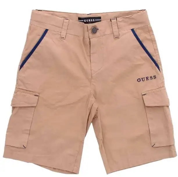 POPLIN CARGO SHORTS