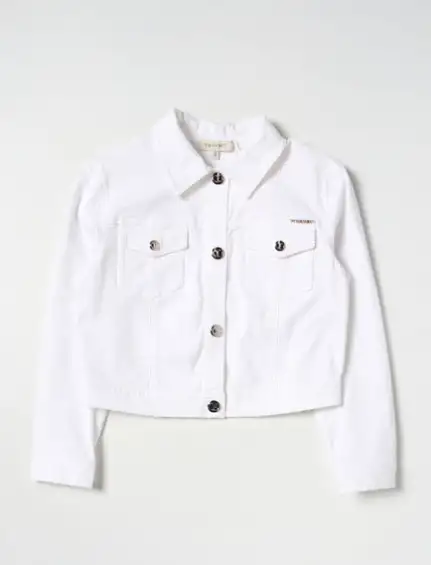 GIUBBINO IN BULL COLOR CON FRANGE PAILLETTES