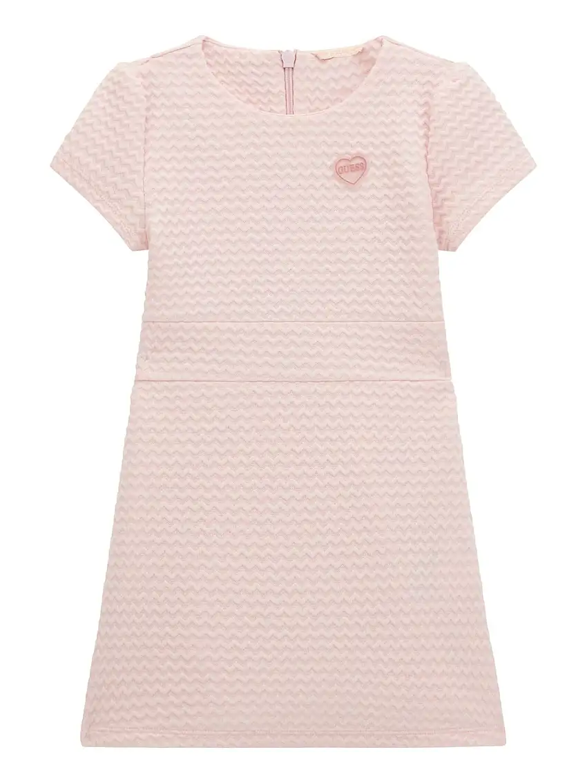 KNIT JACQUARD SS DRESS