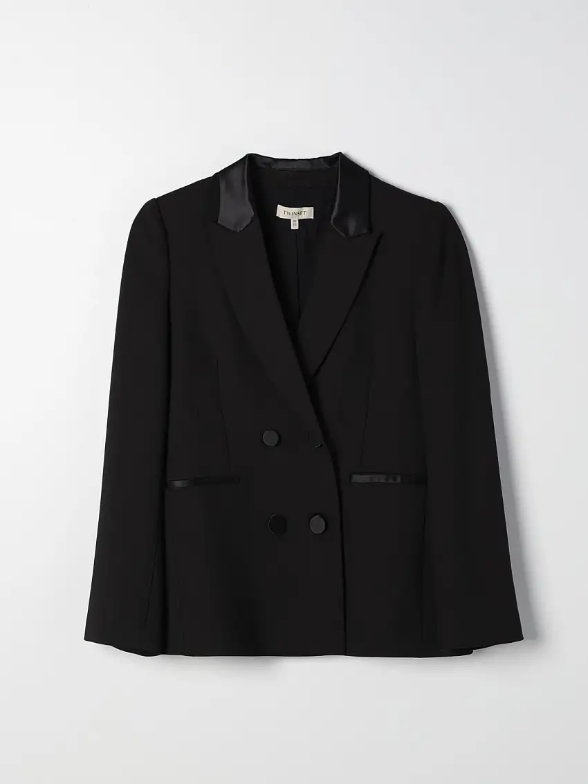 BLAZER DOPPIOPETTO IN CREPE