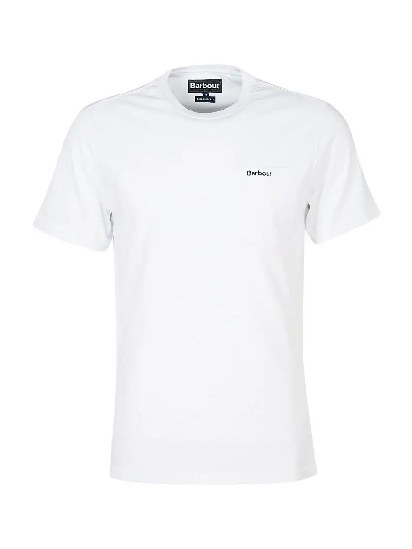 BARBOUR Men's T-shirt MTS1114 WH11 White