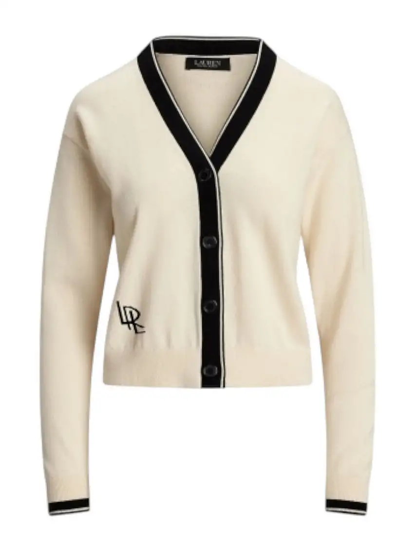 LAUREN RALPH LAUREN Women's Cardigan CADINA 200963660 001 Beige