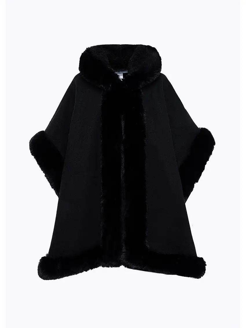 BLUGIRL Women's Cape PF4014T0300 22222 Black