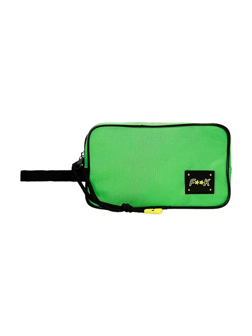 F**K Men's Clutch Bag FK24-A205FG Green