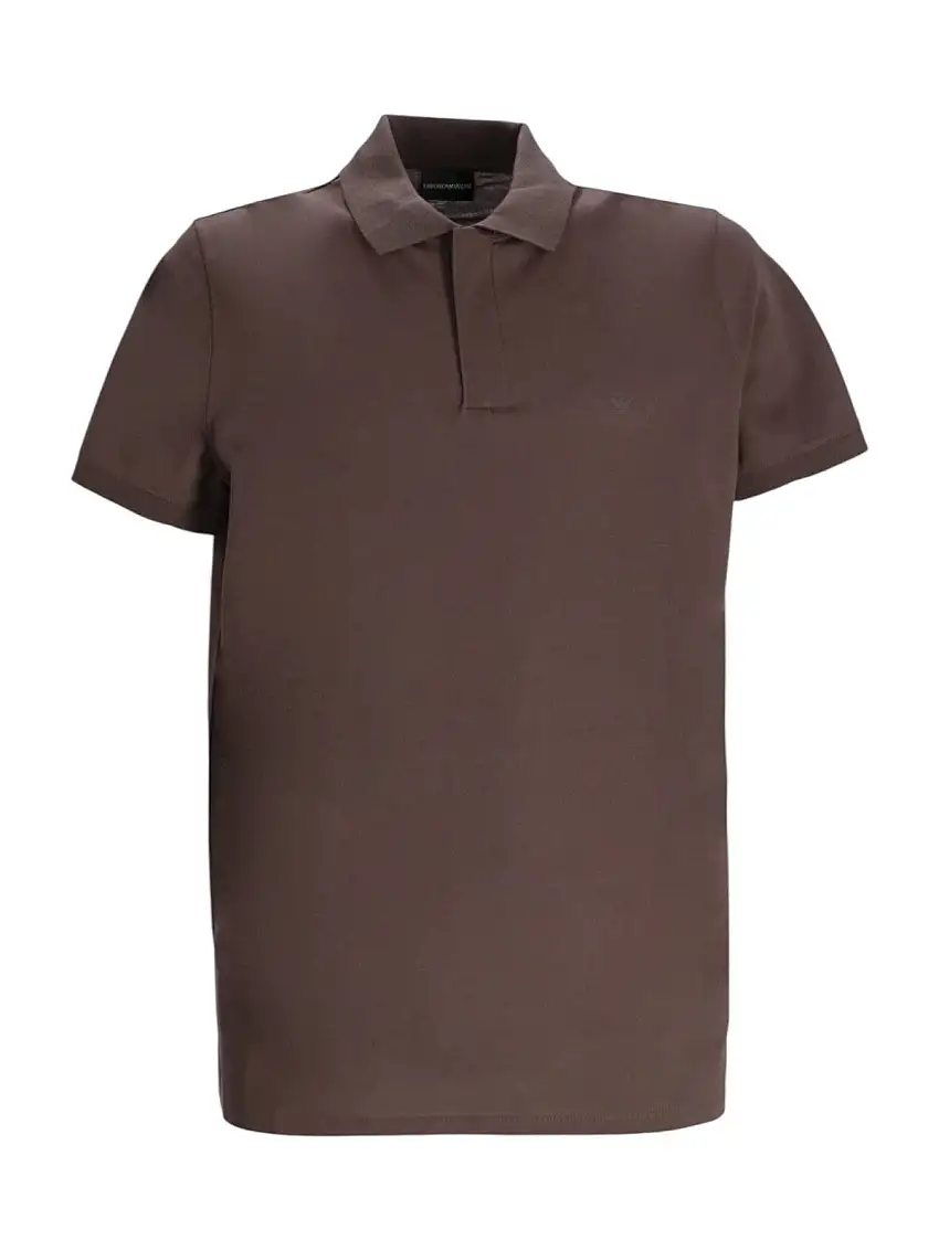 EMPORIO ARMANI Men's Polo Shirt EM001146 AF13742 U6200 Brown