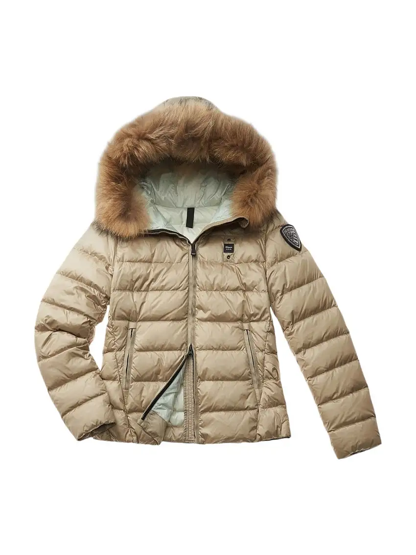 BLAUER Women's Down Jacket ARCADIA 24WBLDC03038 006950 301CB Beige
