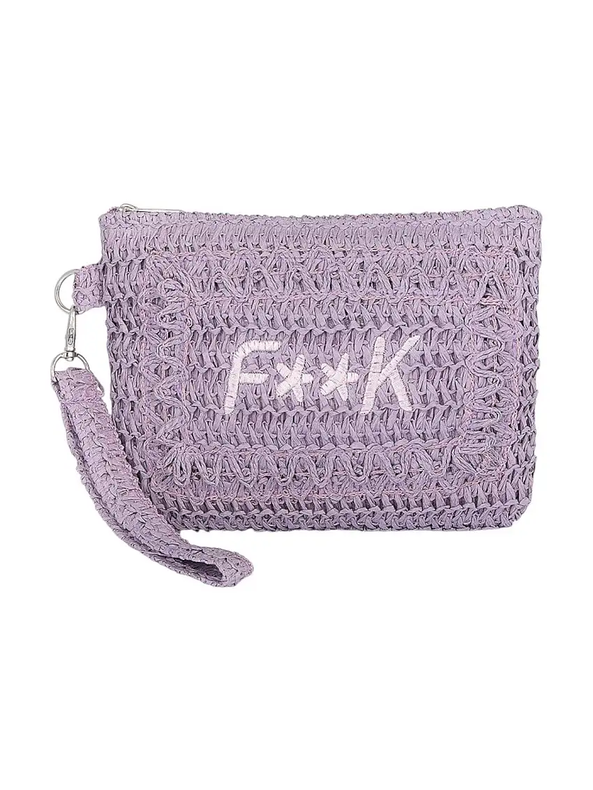F**K Women's Clutch FA25-A059LC LILAC