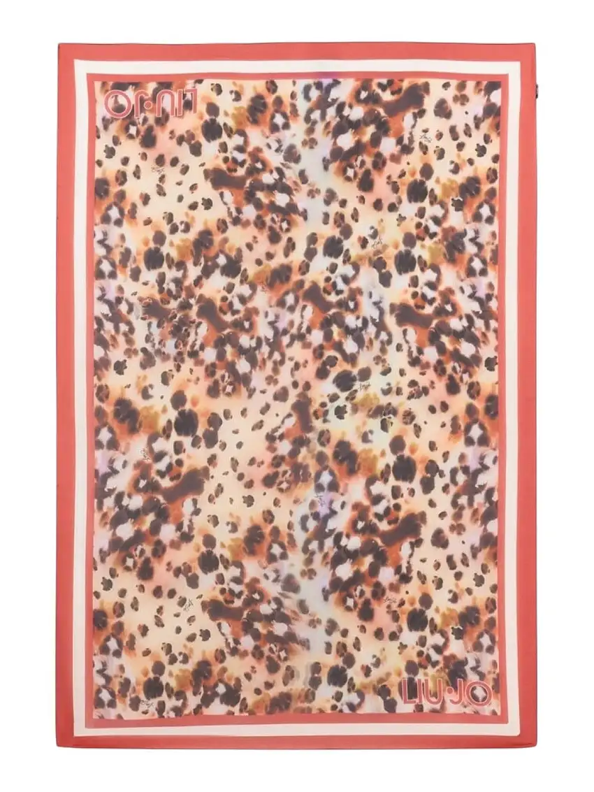 LIU JO BEACHWEAR Women's Pareo VA5175T4902 M9145 St.animal rouge