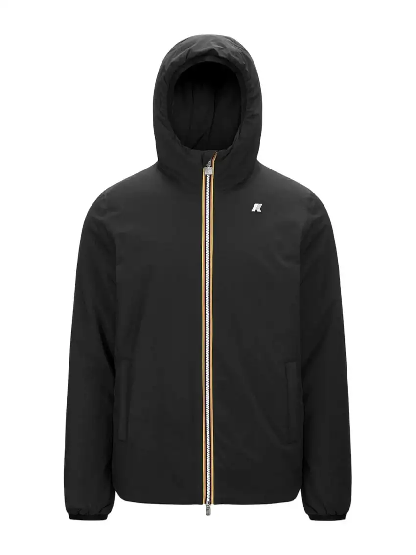 K-WAY Men's Jacket JACK ST WARM DOUBLE K6128VW AH3 Black
