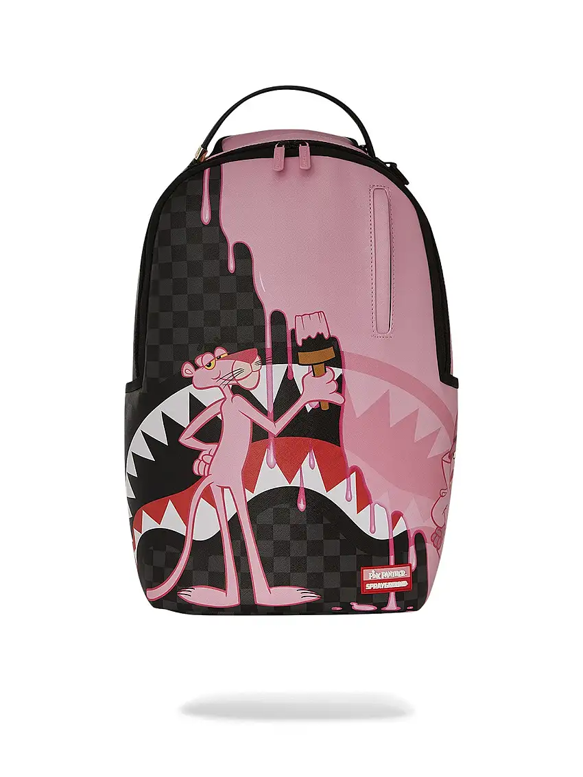 SPRAYGROUND Men's Backpack PINK PANTHER HALFPAINTED BACKPACK 910B7426NSZ Pink