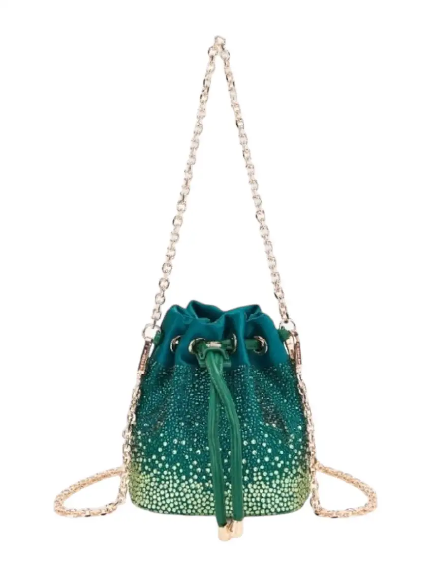 LA CARRIE Women's Bag 142M-SS-701-SAT GRE Green