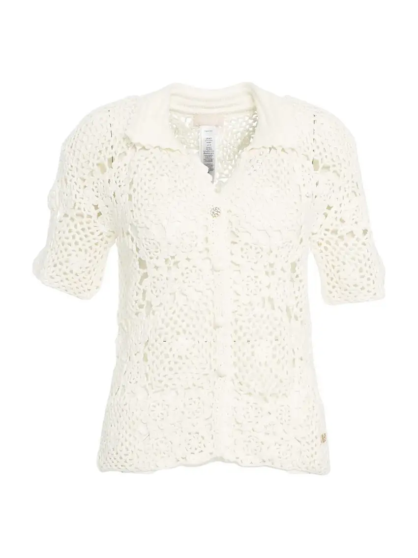 LIU JO WHITE Women's Shirt WA5208MA30Q 10701 White