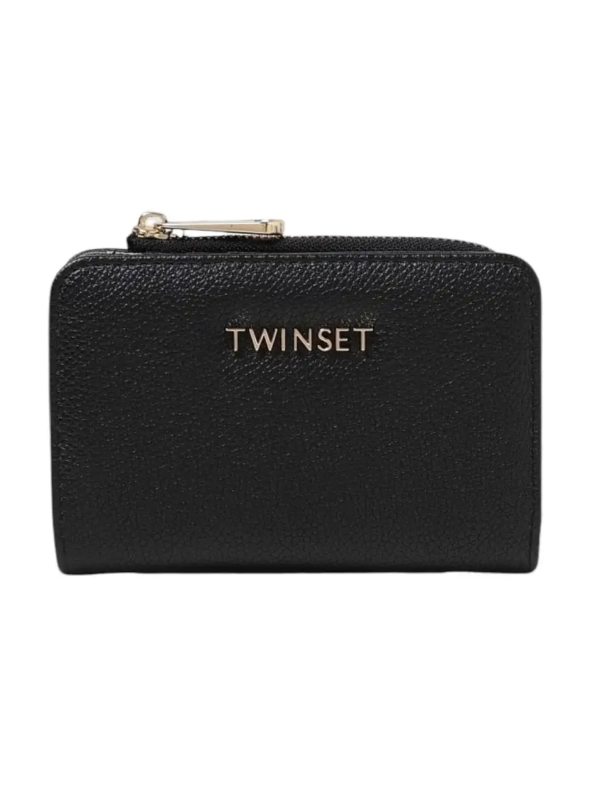 TWINSET Women's Wallet SUPERB 242TB7047 00006 Black