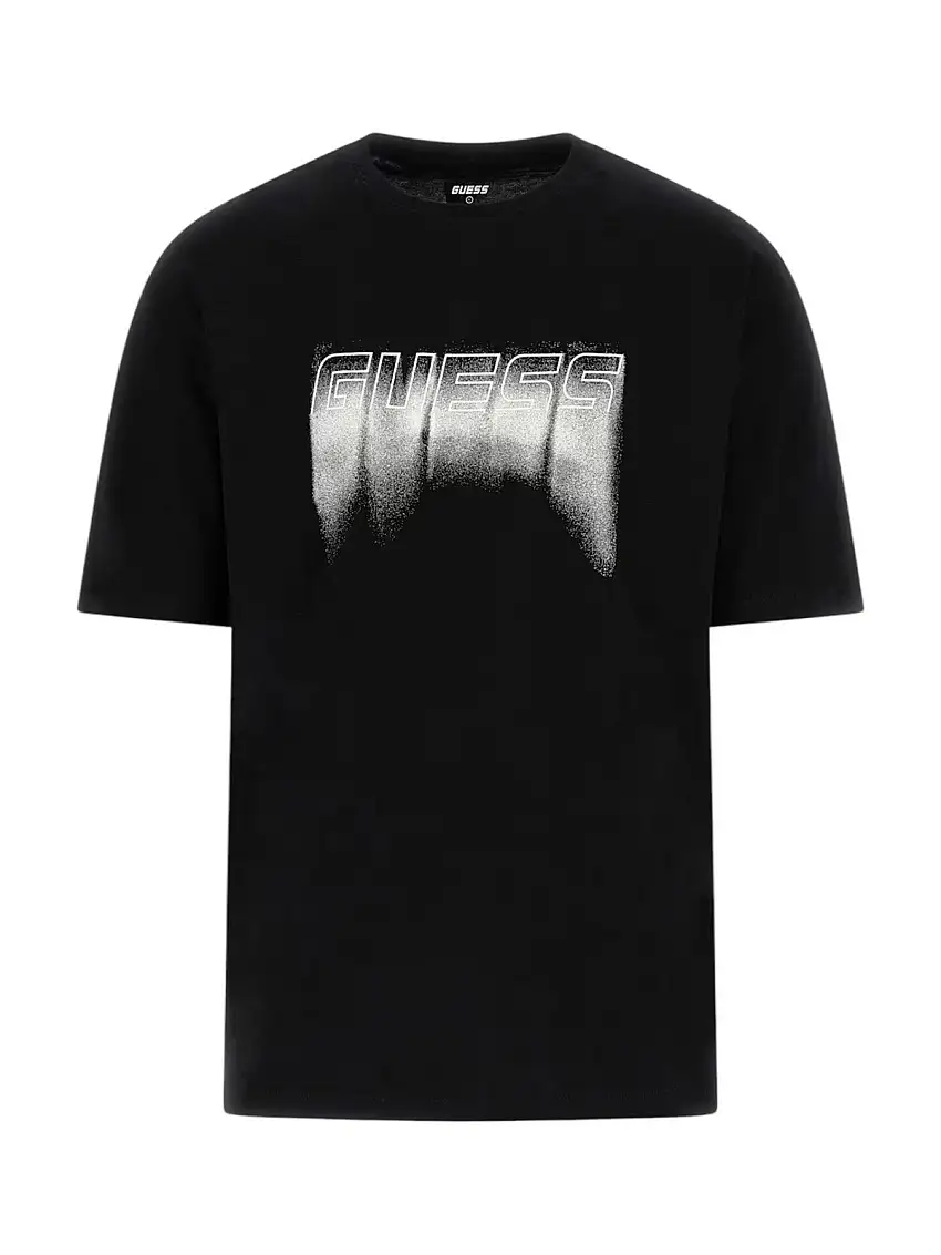GUESS SPORT Men's T-shirt MOONDARL CN T-SHIRT Z5RI11 I3Z14 JBLK Black