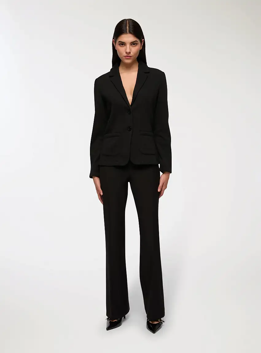 Giacca in felpa Nero