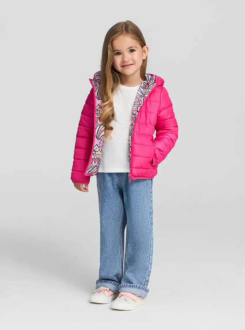 Giubbino 100 grammi double face Fucsia