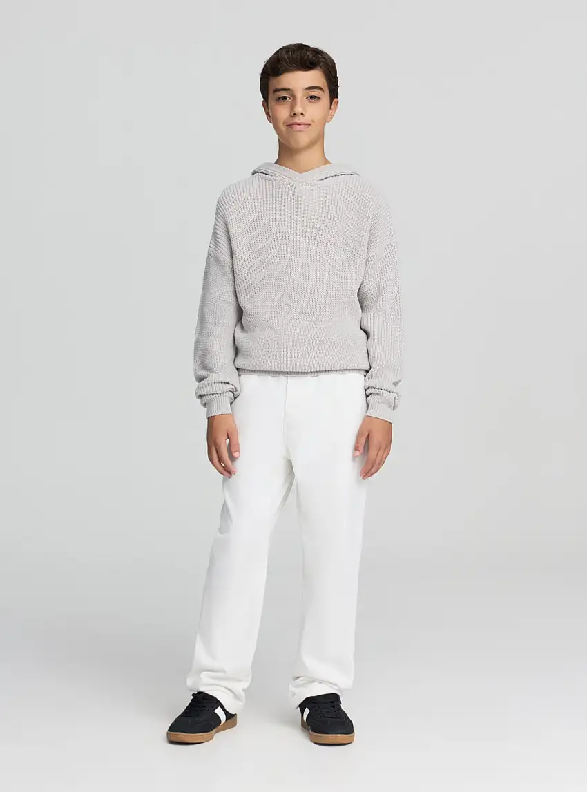 Pantaloni jogger carpenter Bianco ottico