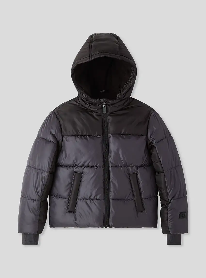 Giubbotto imbottito block color Canna di fucile