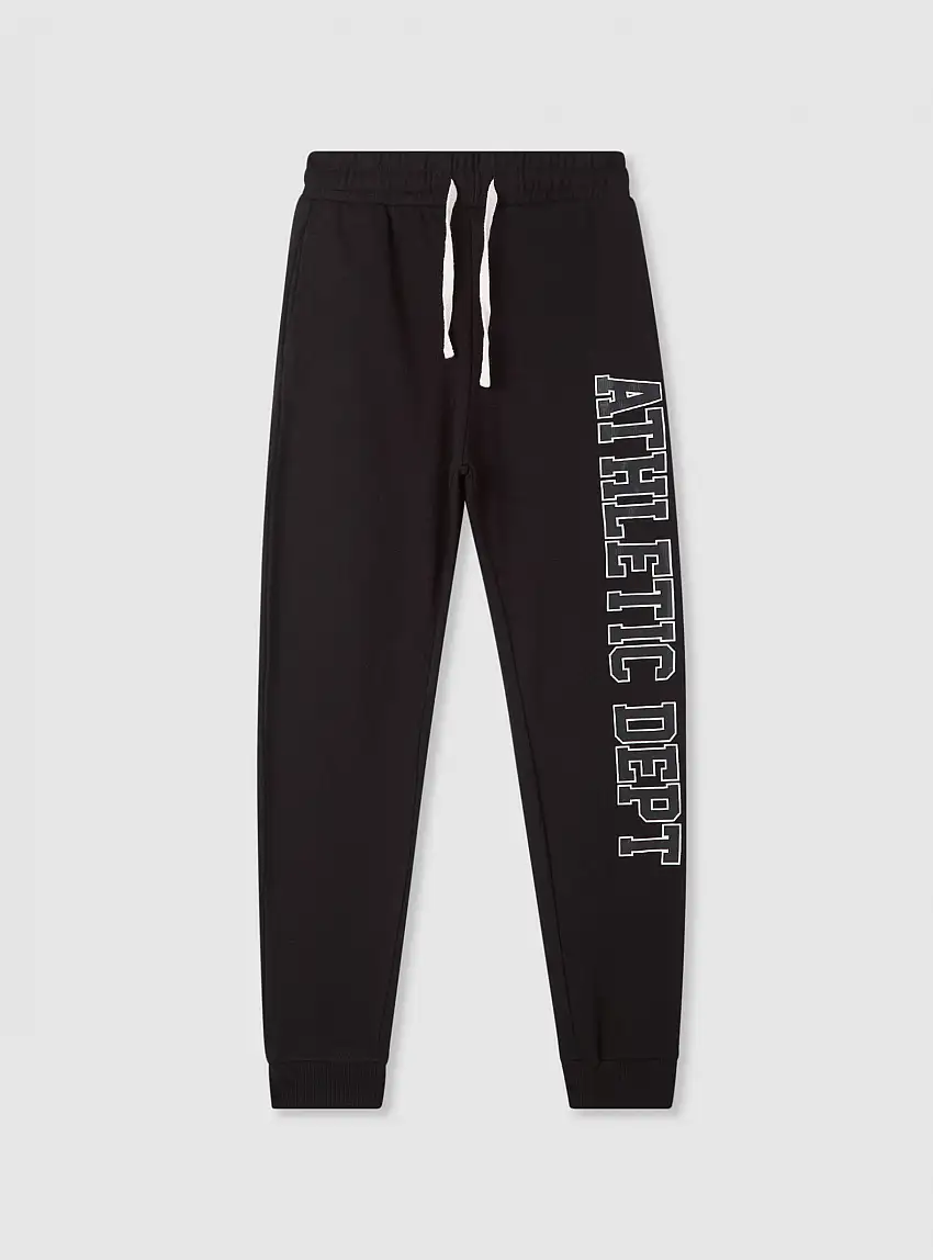 Pantaloni tuta con stampe Nero