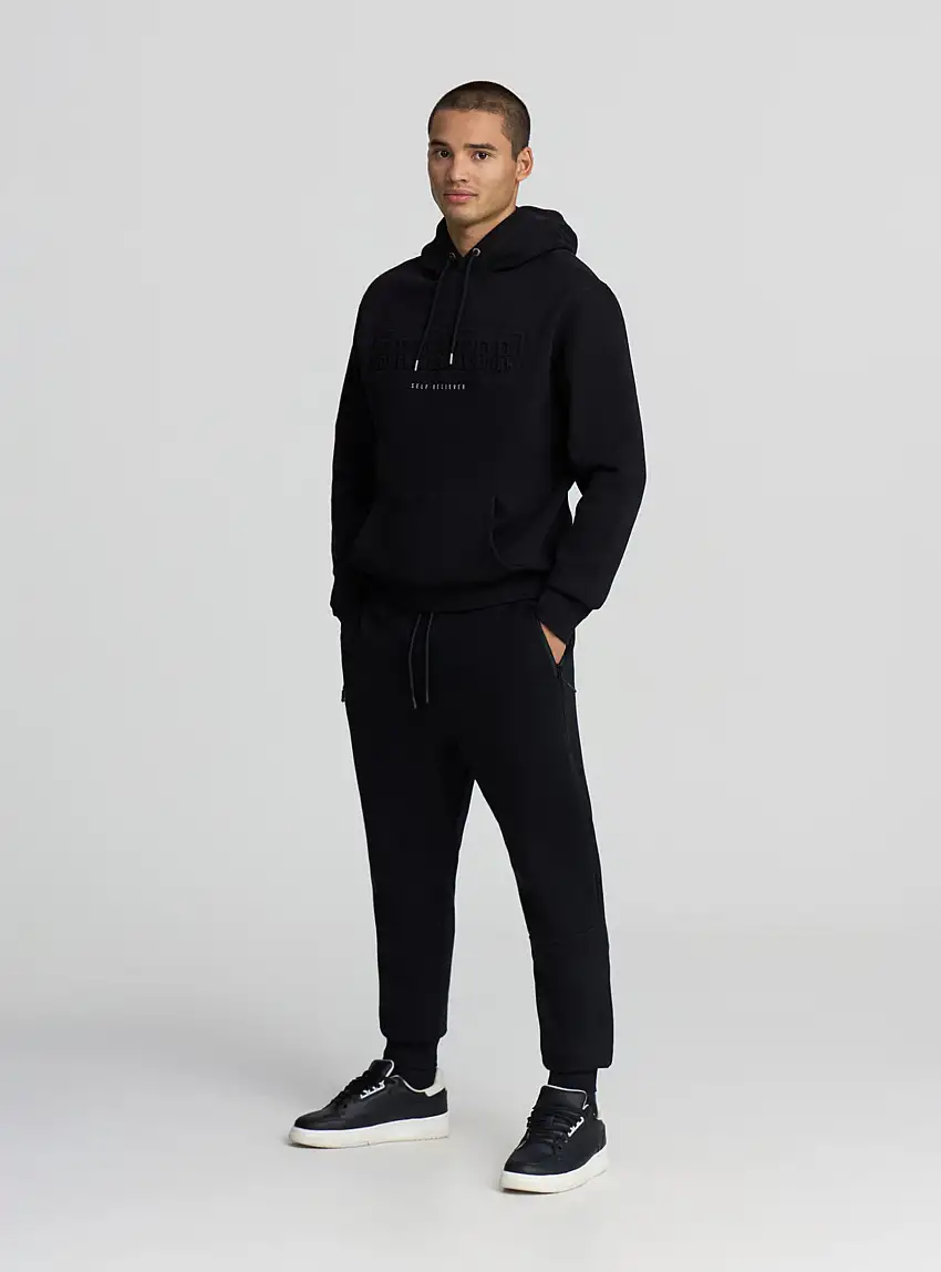 Pantaloni tecnici con tasche con zip Nero