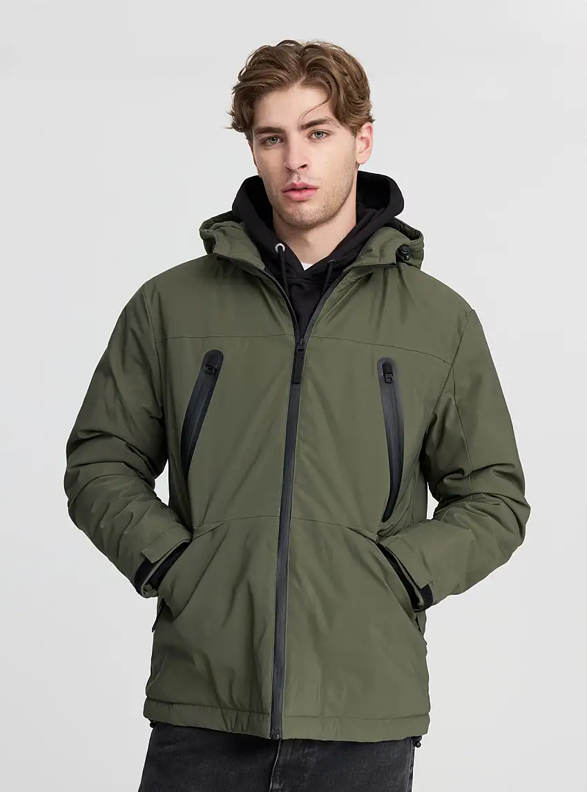 Giubbotto tecnico resistente all'acqua Salvia