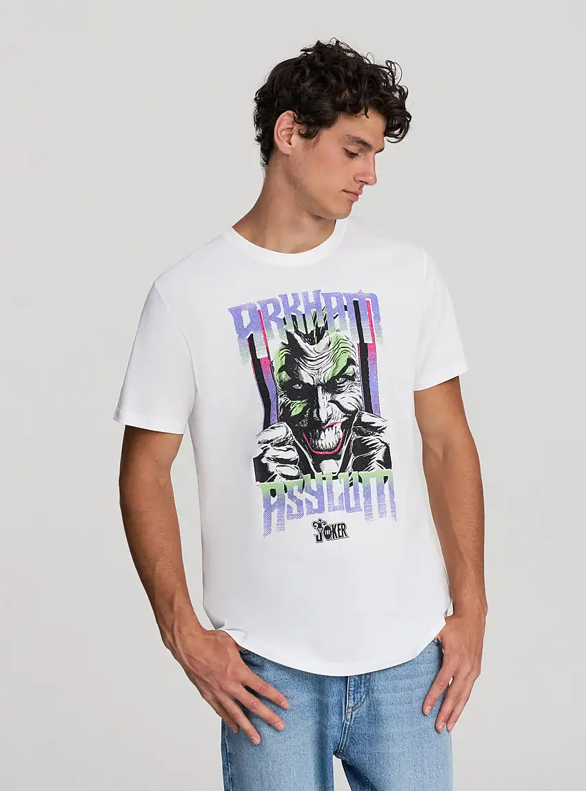 T-shirt con stampa Joker® Bianco ottico
