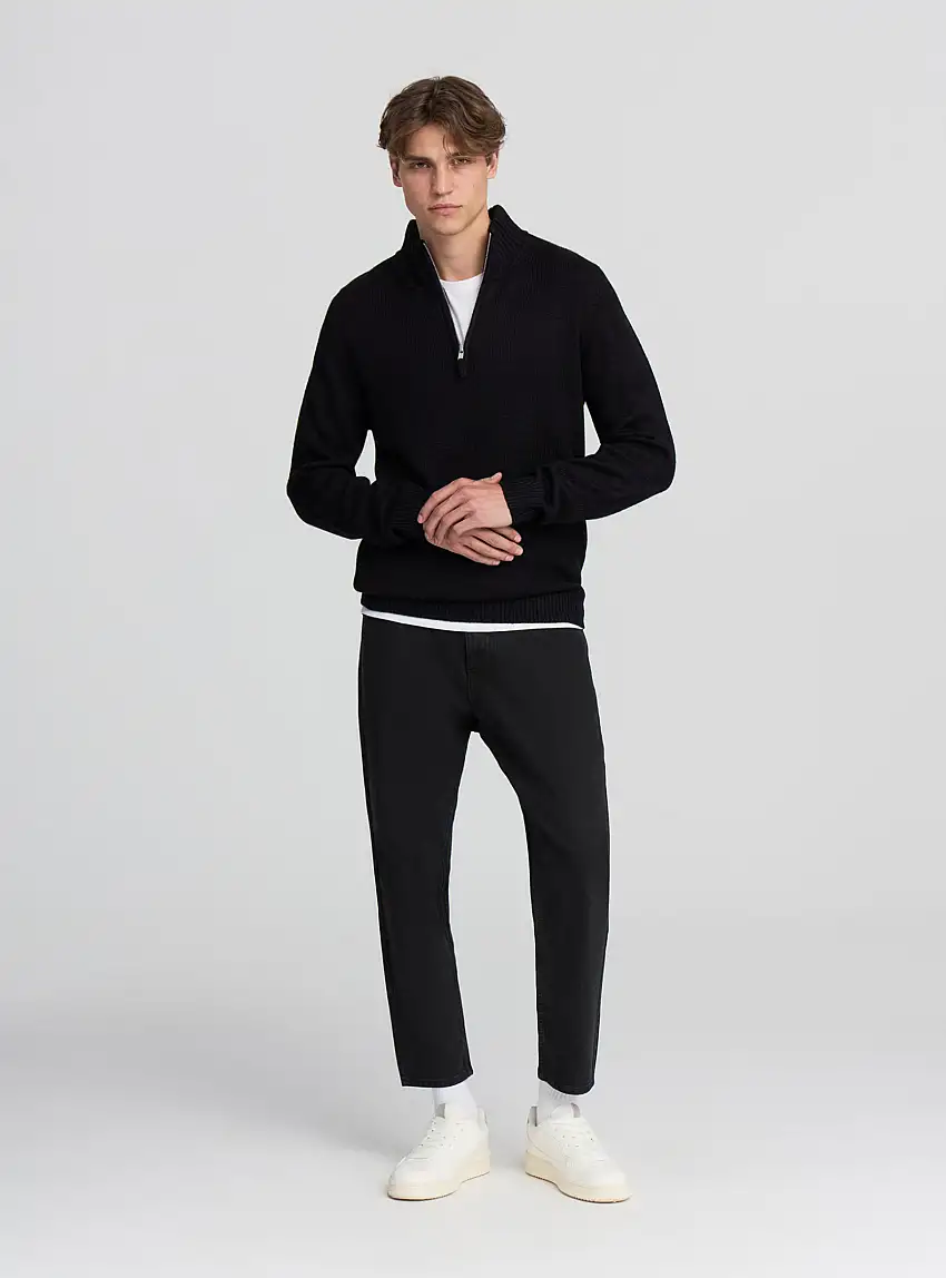 Jeans loose fit Nero