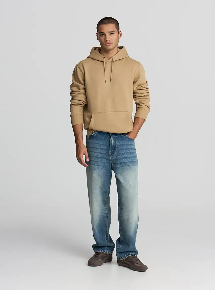 Jeans superbaggy Blu denim scuro