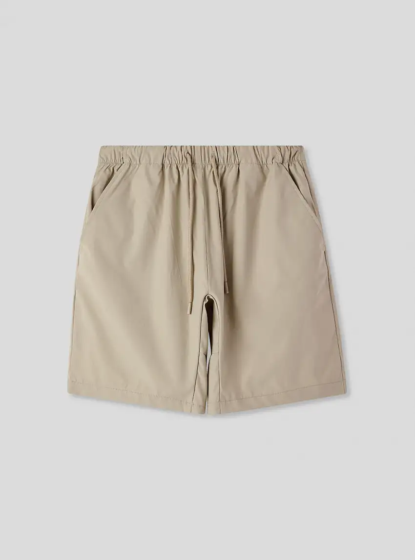 Pantaloncini tinta unita Beige