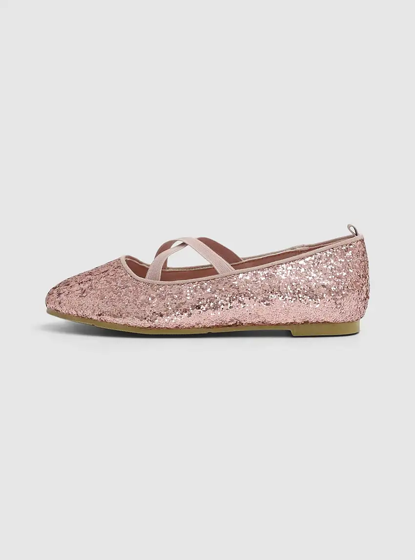 Ballerine con glitter Rosa