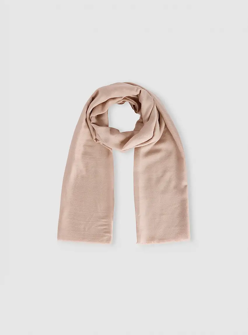 Foulard tinta unita Tortora