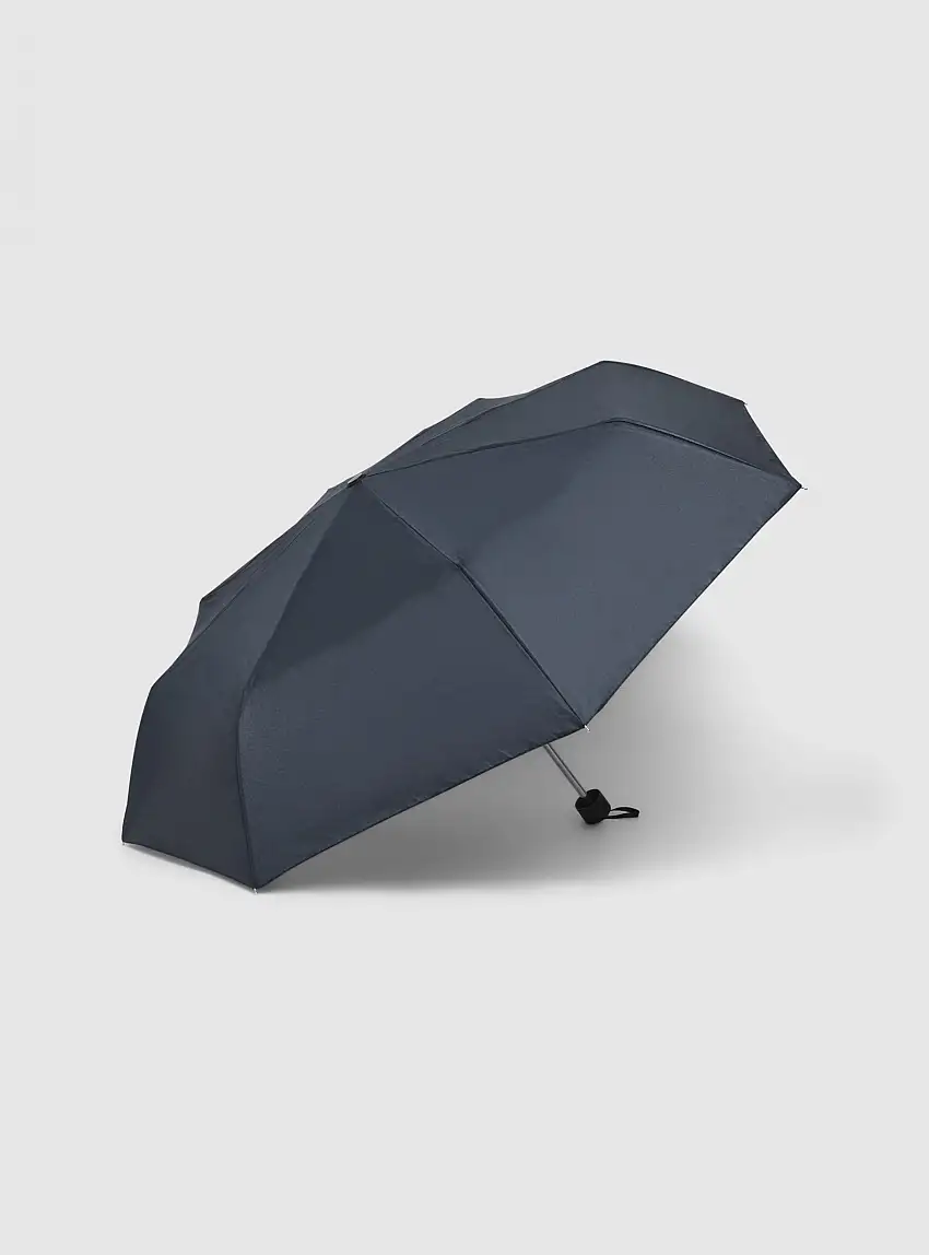 Ombrello compatto pieghevole Blu scuro