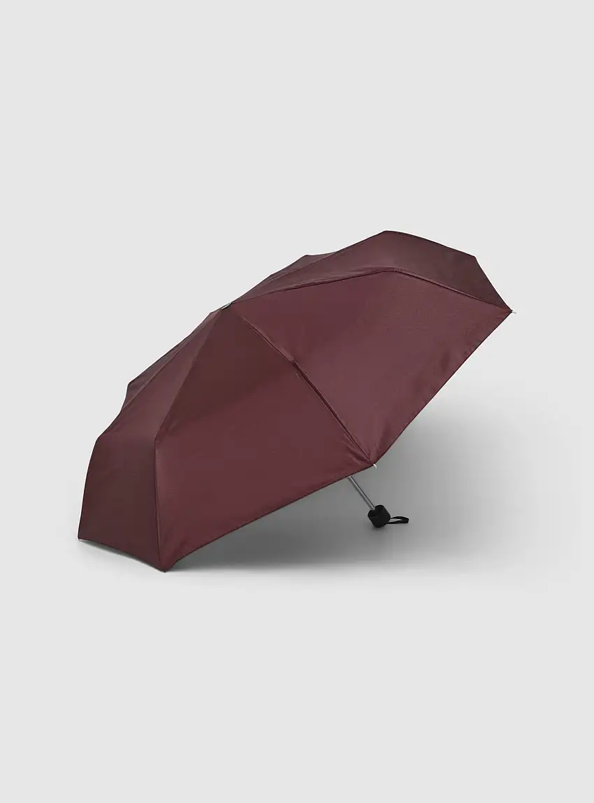 Ombrello compatto pieghevole Prugna