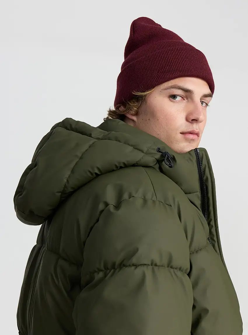 Berretto tinta unita Bordeaux