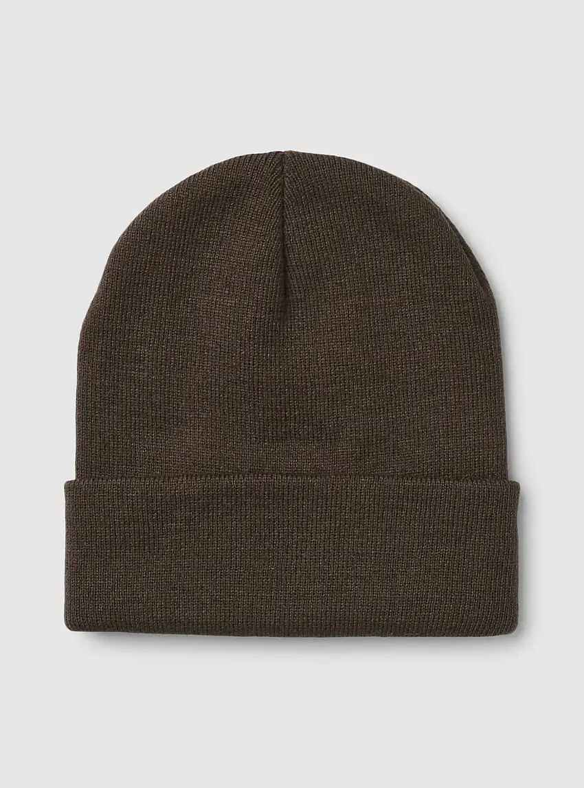 Berretto tinta unita Marrone