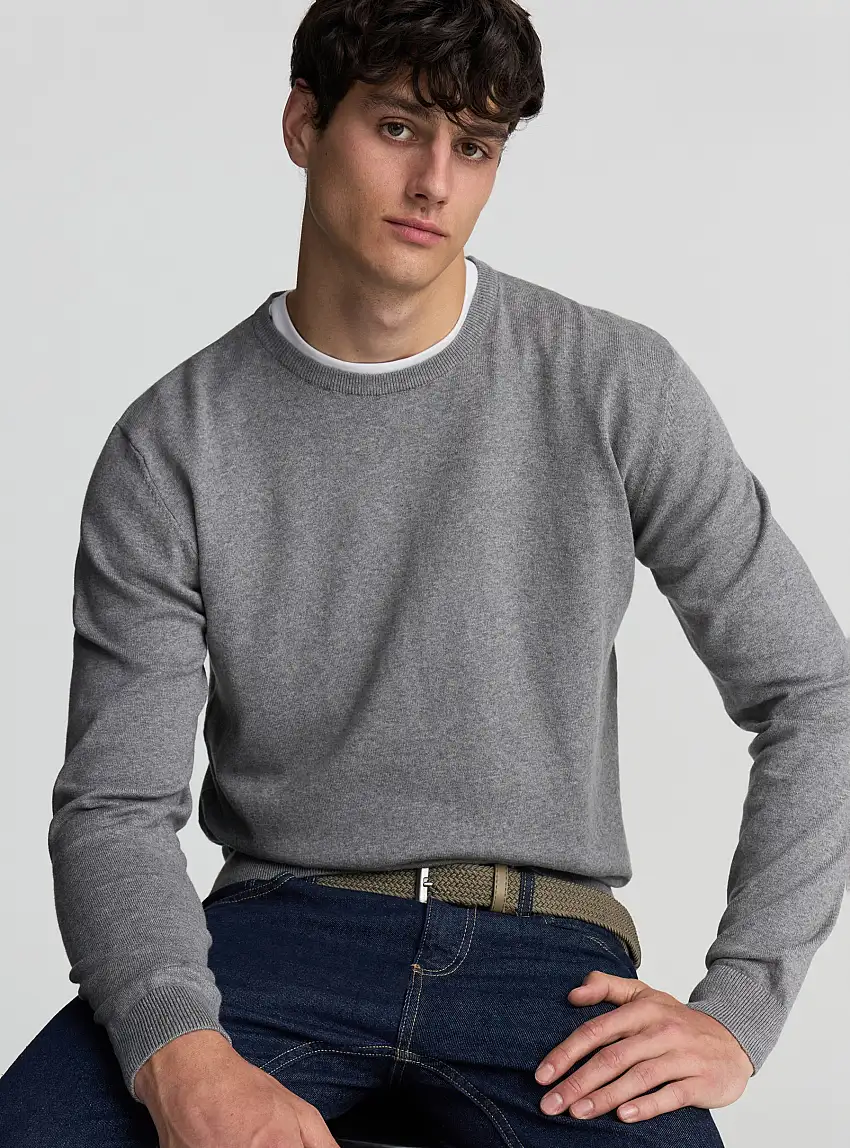 Cintura nastro elastico intrecciato Beige