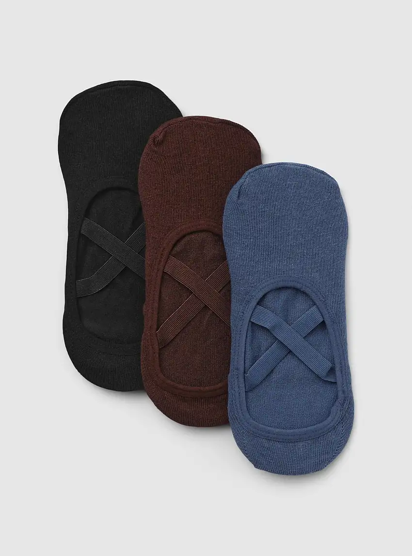 Pack 3 paia calzini yoga Var nero