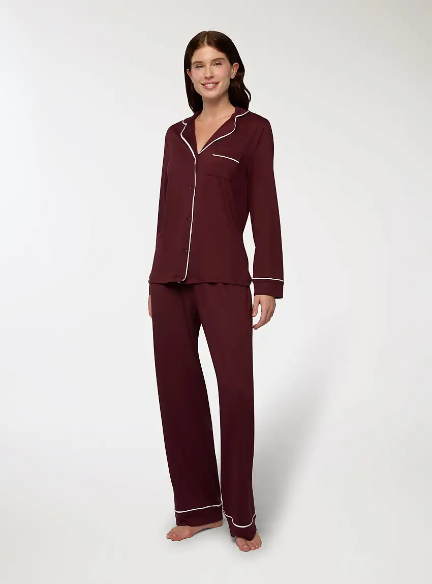 Set pigiama con camicia e pantaloni Vinaccia