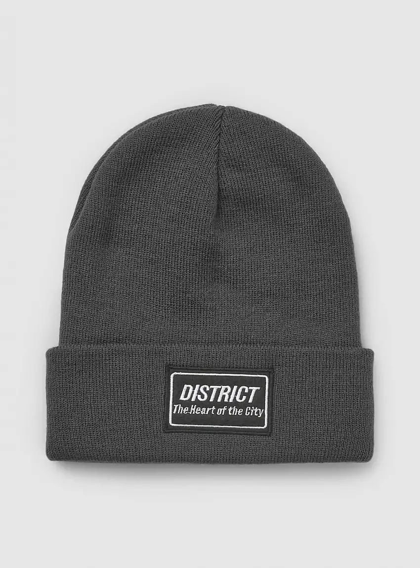 Berretto con scritta in stile urban Canna di fucile