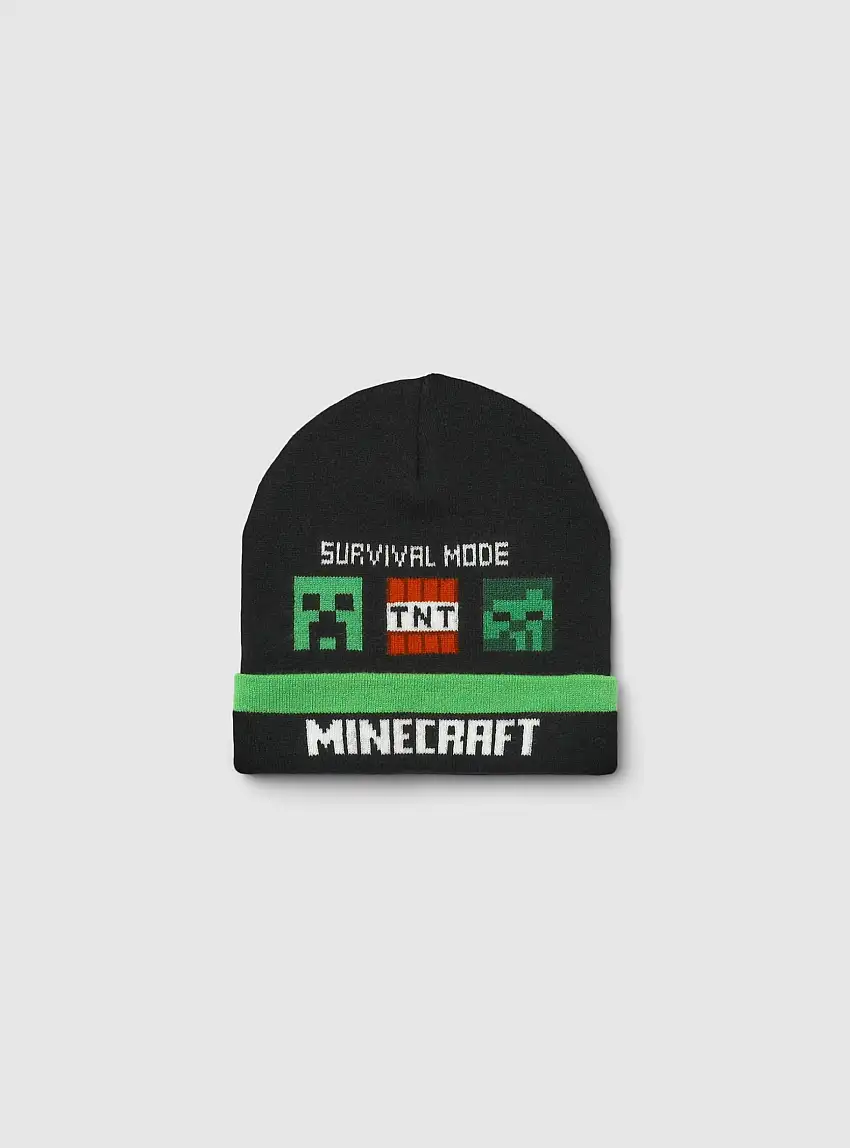Berretto Minecraft® Nero