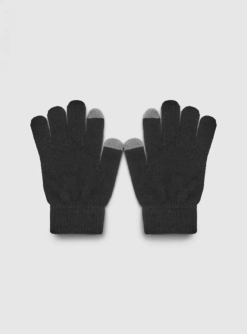 Guanti touch screen Nero