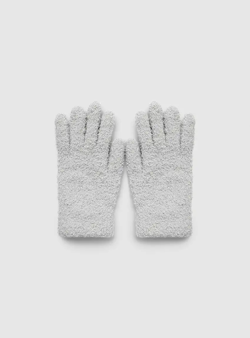 Guanti cinque dita morbidi Ghiaccio