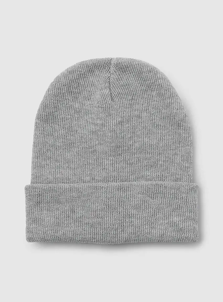 Berretto effetto luccicante Grigio chiaro melange