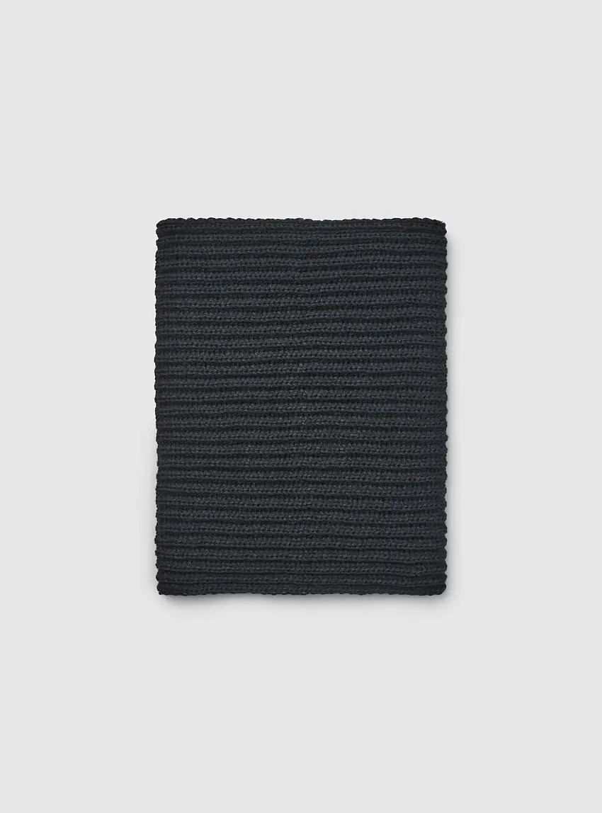 Scaldacollo tinta unita Blu navy