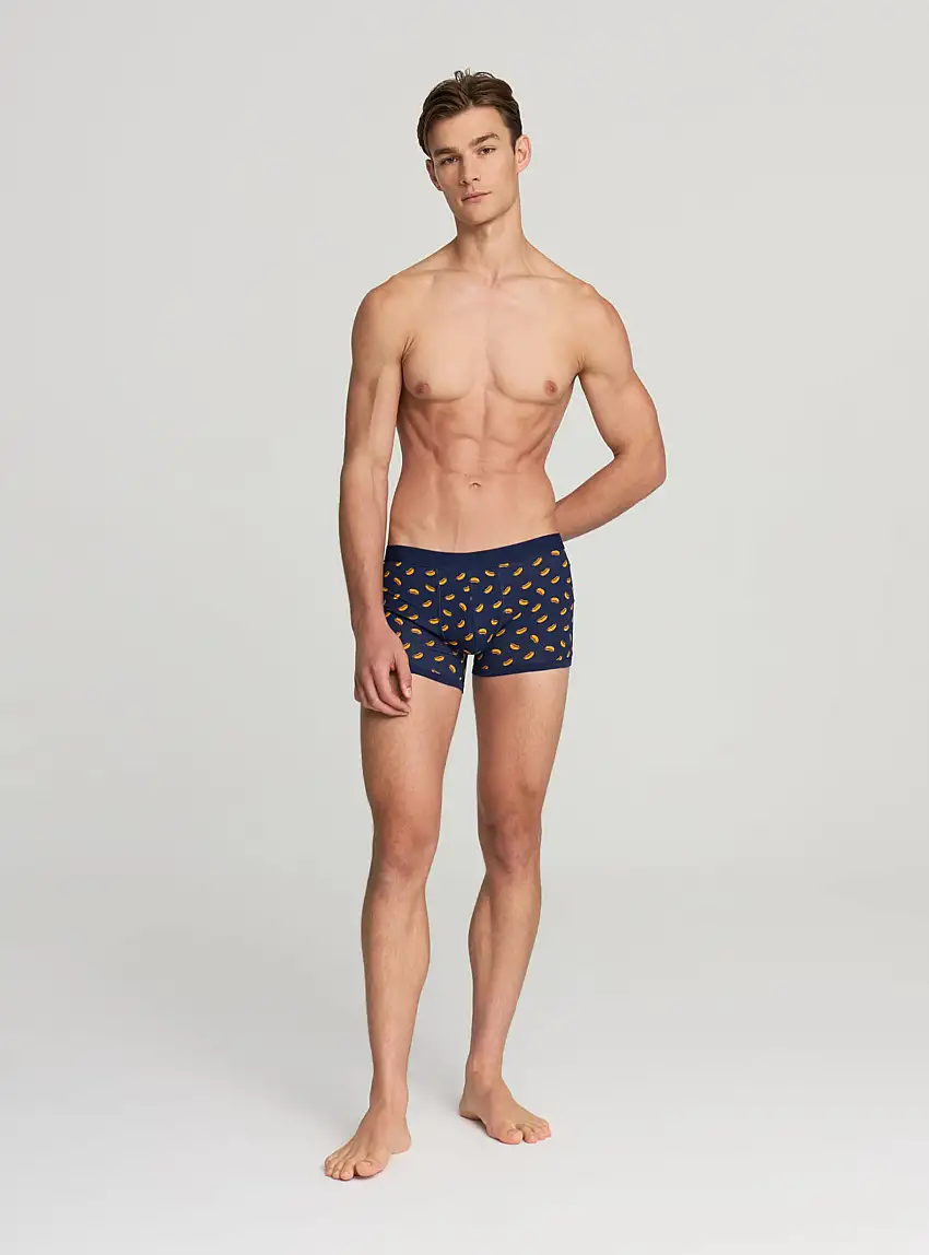 Boxer con fantasia hot dog Blu navy