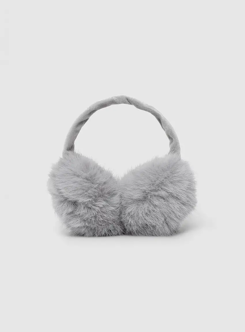 Paraorecchie similpelliccia Ghiaccio