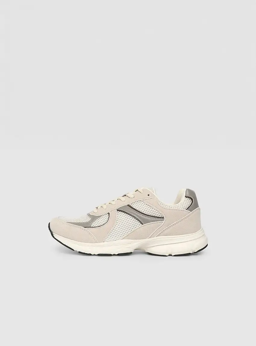 Sneakers basic Avorio