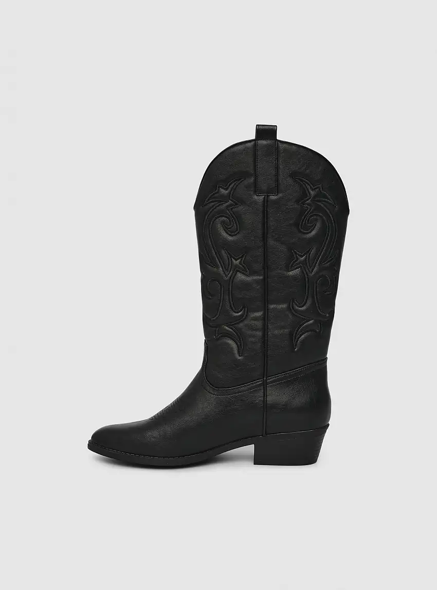 Stivali texani Nero